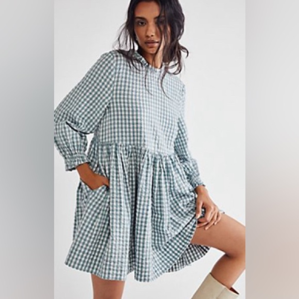 Free People Gingham Living for this Tunic